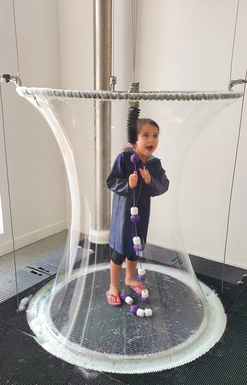 Bubble Monster exhibit at WooHoo Dubai