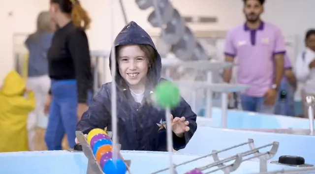 Themed water play zone at Xdistrikt